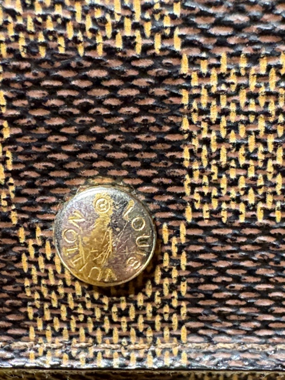 Louis Vuitton Damier Ebene Sarah Long Wallet - Made in France - Picture 2 of 13